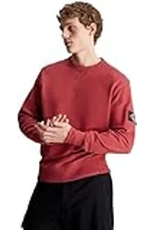 Calvin Klein Jeans Sudadera sin Capucha para Hombre Badge Crew Neck, , 3XL