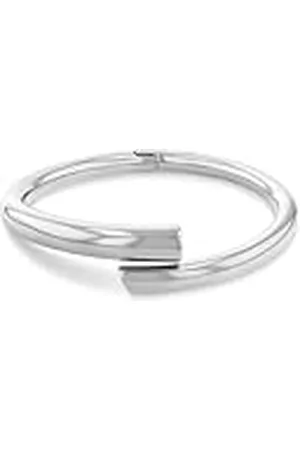 Calvin Klein Brazalete Rígido para Mujer Colección CK SPIRAL de Acero Inoxidable - 35000762