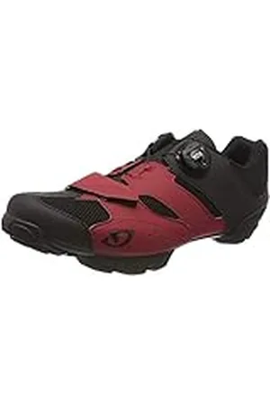 Giro Cylinder, Zapatos de Bicicleta de montaña Hombre, Multicolor (Dark Red/Black 5), 46 EU