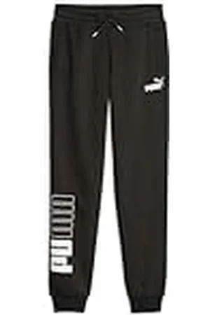 PUMA Power Colorblock Pantalones Deportivos FL G Punto, Niñas, Negro Black, 128