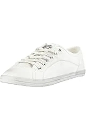 Buffalo Girl 110551 - Zapatillas de Tela para Mujer, Color Blanco, Talla 40