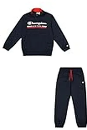 Champion Legacy Graphic Shop B (306848) -Special Polywarpknit Semi-Dull High-Neck Chandal Bebe, , 3-4 años para Niños