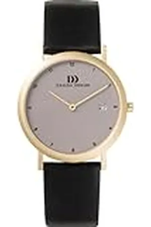 Danish Design 3316188 - Reloj analógico de Cuarzo para Mujer con Correa de Piel, Color Negro