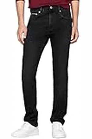 Tommy Hilfiger Vaqueros Hombre Bleecker Crow Slim Fit, Negro (Crow Black), 30W/30L