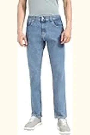 Calvin Klein Vaqueros Hombre Slim Straight pernera recta, Azul , 32W/33L