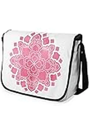 Bonamaison – Bolsas de Mensajero con Pulsera Negra para Estudiantes, Mochilas Escolares para niñas y niños, 29 x 36 cm