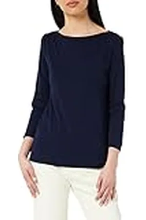 Benetton Maglia M/L, Camiseta de tirantes Mujer, Azul (Blu Notte 016), S