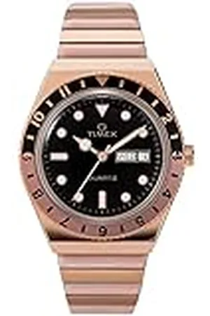 Timex Reloj Analógico para Mujer de Cuarzo con Correa en Acero Inoxidable TW2U81400