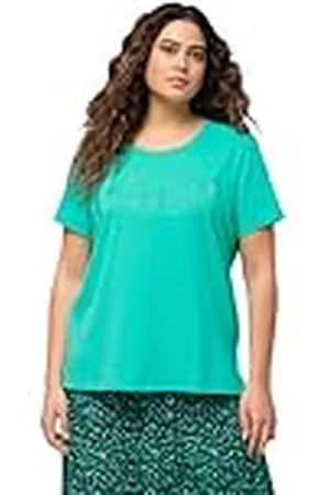 Ulla Popken Camiseta con Texto Regular 829260, , 56 ES/58 ES Mujeres