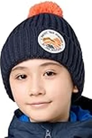 Jack Wolfskin Pompom Badge Beanie K Boina, , M niños Unisex