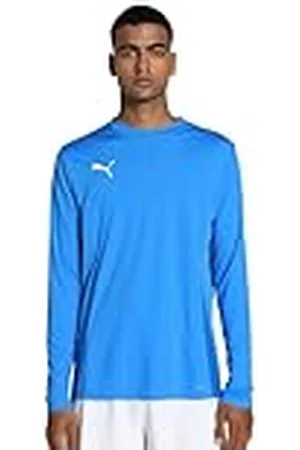 PUMA TeamGOAL LS Jersey Camiseta de fútbol, Hombre, Ignite Blue White Team Royal, 3XL