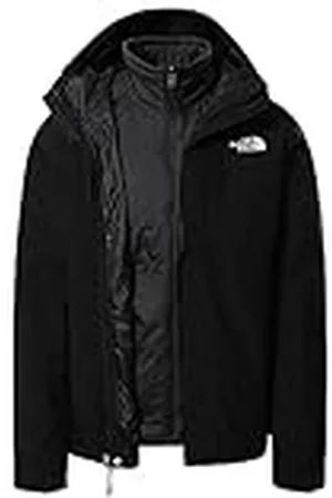 The North Face Carto Triclimate - Chaqueta impermeable para hombre, TNF Black, XL, , X-Large