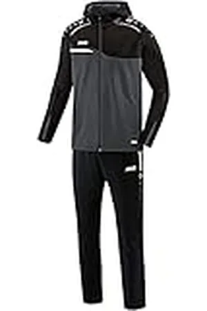 Jako Chándal para mujer Competition 2.0 con capucha, antracita/negro, 42, M9618