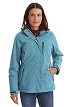 Killtec KOW 140 WMN Jckt Chaqueta de invierno con capucha desmontable, Color azul, 50 para Mujer