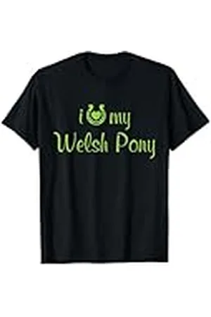 Hip Entrenador ecuestre I Love My Welsh Pony Horse Camiseta