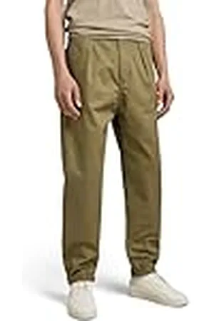 G-Star Para Hombre Pantalones Unisex Pleated Chino Relaxed, , 30W / 32L