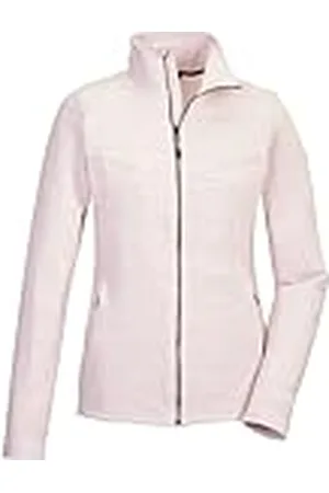 Killtec Mujer Chaqueta Powerstretch/chaqueta polar con cuello alto KOW 112 WMN FLX JCKT, hell malve, 42, 41802-000