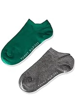Tommy Hilfiger Kids Sneaker-Trainer Socks 4 Pack Zapatillas, , 31/34 niños Unisex