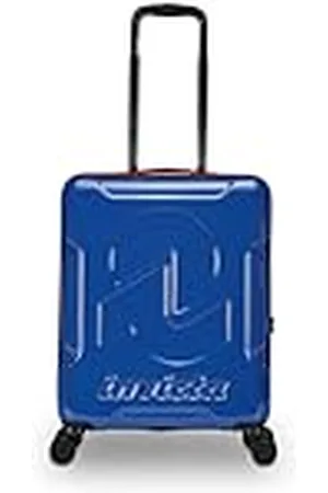 Invicta Trolley Travel – Equipaje de Mano – Azul – 33 litros, rígido de Cabina con 4 Ruedas giratorias, , Talla única, Moderno