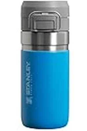 Stanley Quick Flip Botella Agua Acero Inoxidable 0.47L - Cantimplora Mantiene Frío 7 Horas - Anti-Fugas - Water Bottle Sin BPA - Compatible con Portavasos - Apta Para Lavavajillas