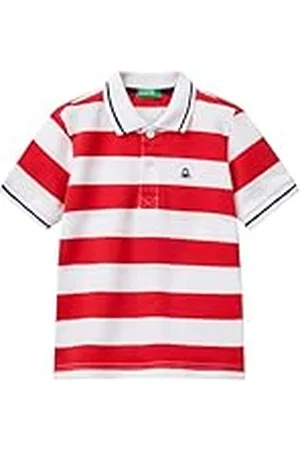 Benetton Maglia Polo M/M 39qag300v Camisa, , 18 Meses para Niños