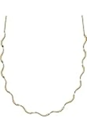 Skagen Collar Mujer, Collar Cadena Wave Acero Inoxidable
