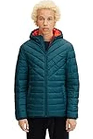 TOM TAILOR Hombre Chaqueta acolchada ligera 1011871, , S