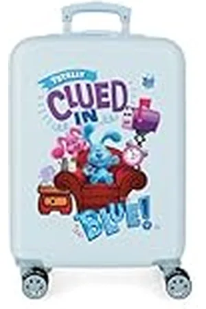 Nickelodeon Blue´s Clues and you Maleta de cabina 38x55x20 cms Rígida ABS Cierre de combinación lateral 34 2 kgs 4 Ruedas dobles Equipaje de Mano