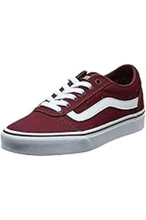 Vans Ward, Zapatillas para Mujer, (CANVAS) BURGUNDY, 34.5 EU