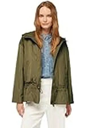 Geox W Bulmya Long Parka Chaqueta, , 48 para Mujer