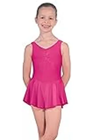 Roch Valley Istdj-Maillot de Licra con Falda, Niñas, , 7-8 años