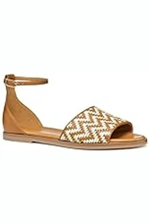 Geox D NAILEEN C, Sandalia Deslizante Mujer, Camel/Papyrus, 38 EU