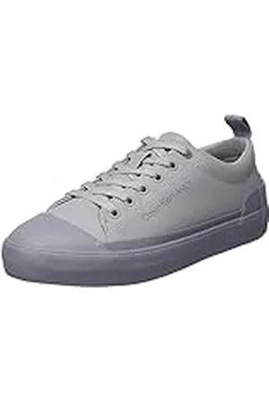 Calvin Klein Cordones Vulcanizados Low LTH, Tenis Runner Hombre, Formal Grey Stormfront, 42 EU