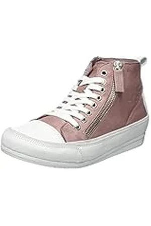 Andrea Conti Damen Sneaker, Zapatillas Mujer, Mauve/weiß, 42 EU