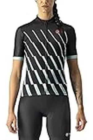 Castelli 4522059 PENDIO Jersey T-Shirt Mujer Light Black/Sky Light-White Tamaño XL