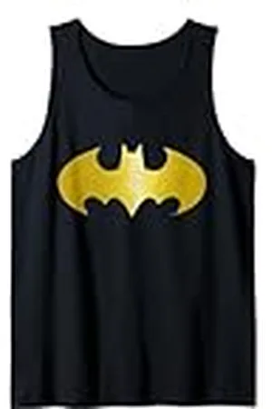 DC Comics Originals Logotipo de DC Batman clásico metálico Camiseta sin Mangas