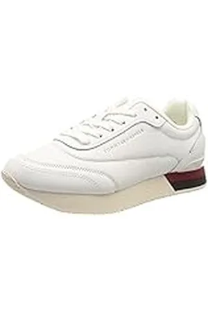 Tommy Hilfiger Mujer Sneakers Running Zapatillas Deportivas, (White), 41 EU