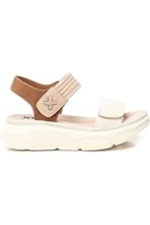 Xti Sandalia Mujer Beige - Calzado Cómodo y Versátil - Moda casual - Modelo 14398604 (Talla 36)