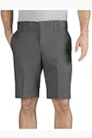 Dickies - WR849 Hombres 11 "Mechanical Stretch Trabajo Shorts, 33, Gravel Gray
