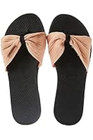 Havaianas You St Tropez Basic, Sandalias Mujer, Black/Light Pink, 33/34