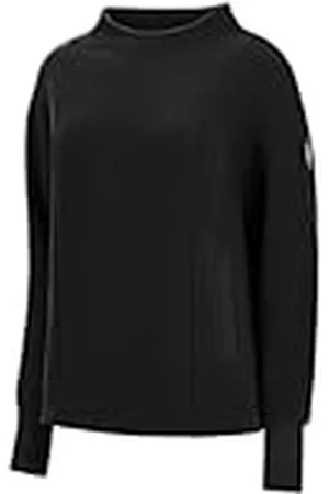 macron Athleisure Fcc Dudinka Crater Neck Sweatshirt Blk Wmn Sudadera para Mujer, , XS