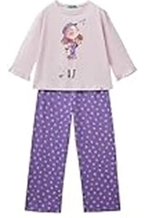 Benetton Pig(Maglia+Pant) 3y5e0p08b Juego de Pijama, , X-Small para Niñas