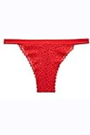 Koton Christmas Themed Panties Lacy Brazilian Floral Bragas, , L De Las Mujeres