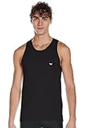 Emporio Armani CC729 110828 00020 Camiseta Interior, Hombre, Negro, L