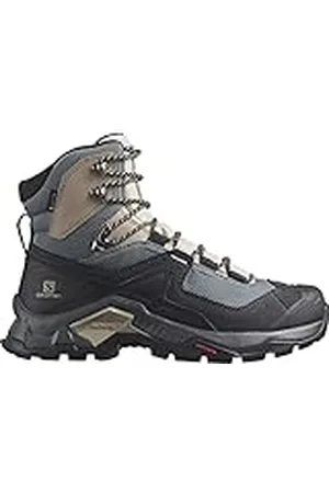 Salomon Quest Element Gore-tex, Zapatos de trekking Mujer, Multicolor (Ebony/Rainy Day/Stormy Weather), 38 2/3 EU