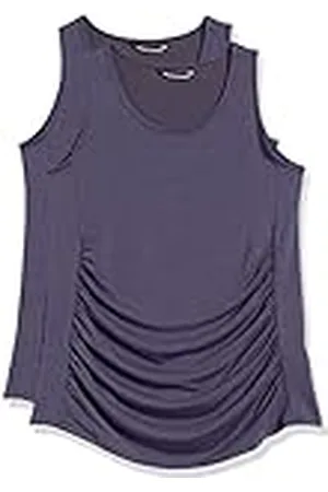 Amazon Camiseta Activa sin Mangas de Maternidad Mujer, Pack de 2, , M