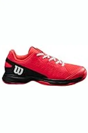 Wilson Rush Pro, Tennis Shoe, Diva Pink/Black/White, 28 EU