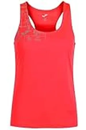 Joma Camiseta Tirantes Elite VIII Coral flúor