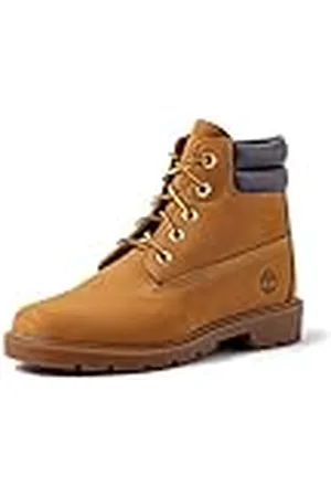 Timberland Unisex niños 6 Inch Wr Basic (Toddler) Barco Ankle, Trigo, 21 EU