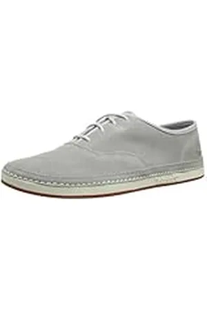 Timberland EKBOAT Oxford Grey Granite Grey C5203A - Zapatillas de Cuero para Hombre, Color Gris, Talla 46